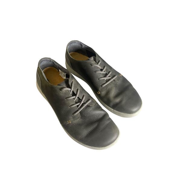 Merrell Freewheel Oxford Lace Up Sneaker Mens Size 11.5 Brown Distressed Leather Merrell Freewheel lace Dark Earth J41385 - Casual Shoes  main image 4